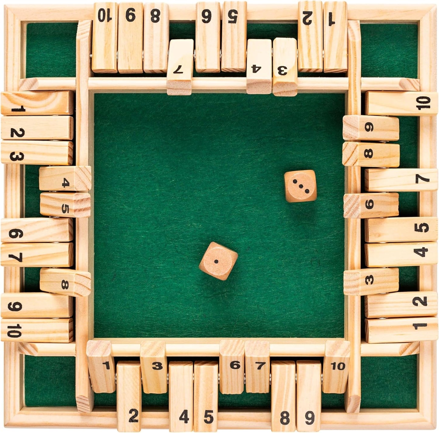 Würfel Holzspiel 10