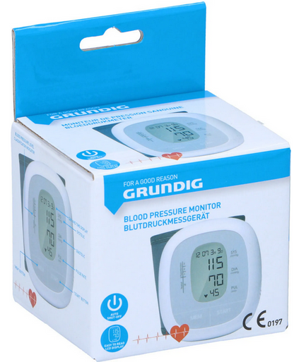 Blutdruck Messgerät für das Handgelenk