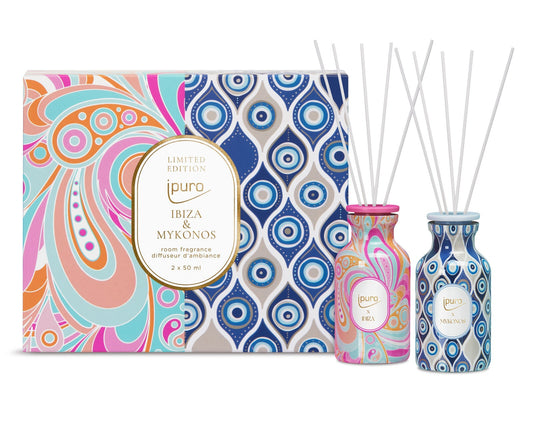 Geschenkset Mykonos + Ibiza 2x50ml
