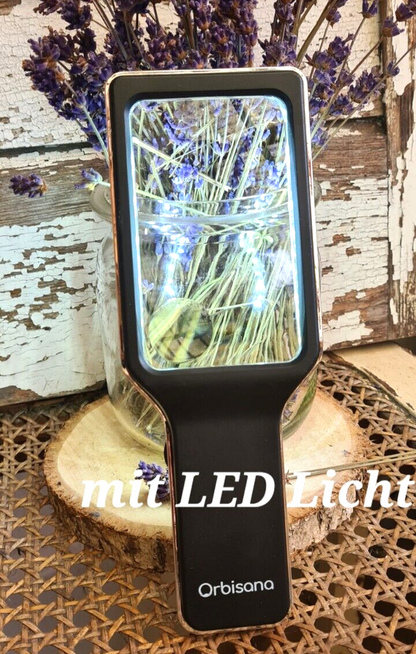 LED-Lupe mit einstellbarer Intensität