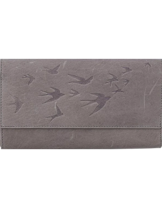 HJP Geldbörse Damen Schwalbe, taupe