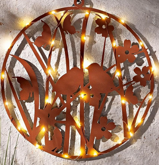 LED-Hängedeko "Vögel" 30 LEDs