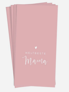 Papiertaschentücher Weltbeste Mama