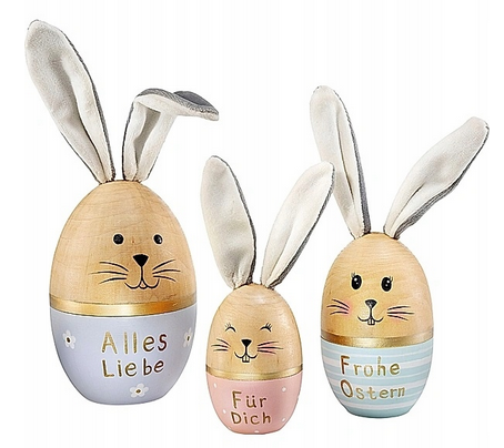 Geschenkdosen "Osterhasen" 3er-Set