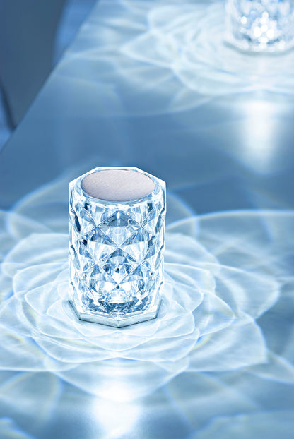 LED-Tischlampe "Crystal" mit Touchfunktion