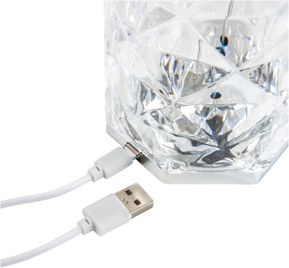 LED-Tischlampe "Crystal" mit Touchfunktion