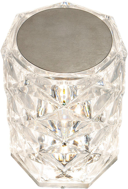 LED-Tischlampe "Crystal" mit Touchfunktion