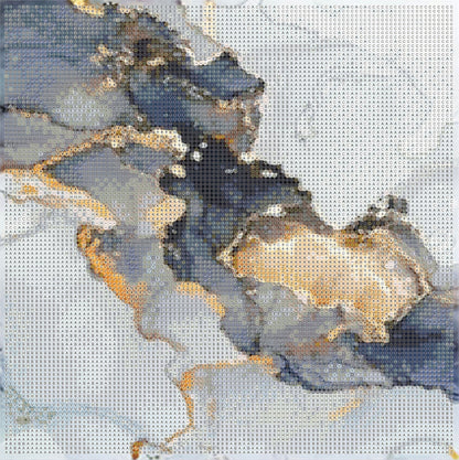 Diamond Painting "Marmor" 30 x 30 cm,  4er-Set