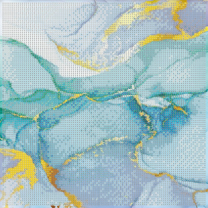 Diamond Painting "Marmor" 30 x 30 cm,  4er-Set