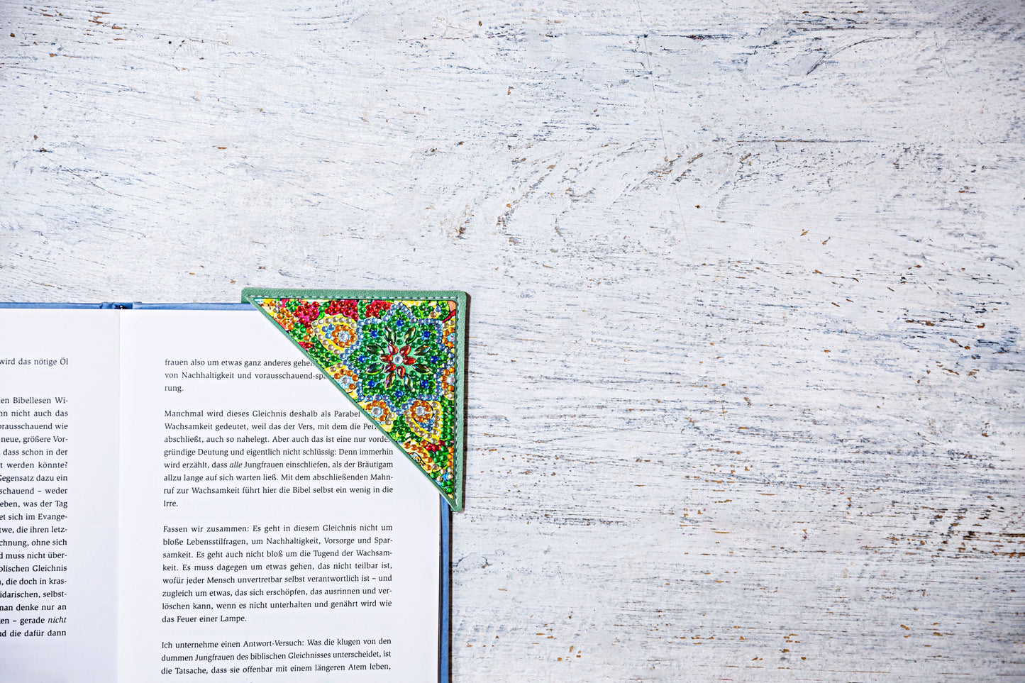 Bastelset Diamond Painting Lesezeichen 4er-Set