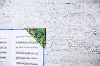 Bastelset Diamond Painting Lesezeichen 4er-Set