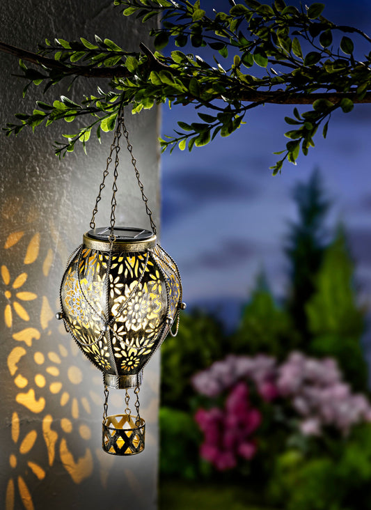 Solar-Gartenstecker "Heissluftballon" 102 cm