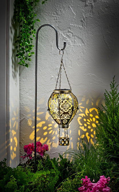 Solar-Gartenstecker "Heissluftballon" 102 cm