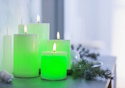 LED-Kerzen "Rainbow" 4er-Set