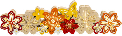 LED-Deko "Fiore" aus Holz