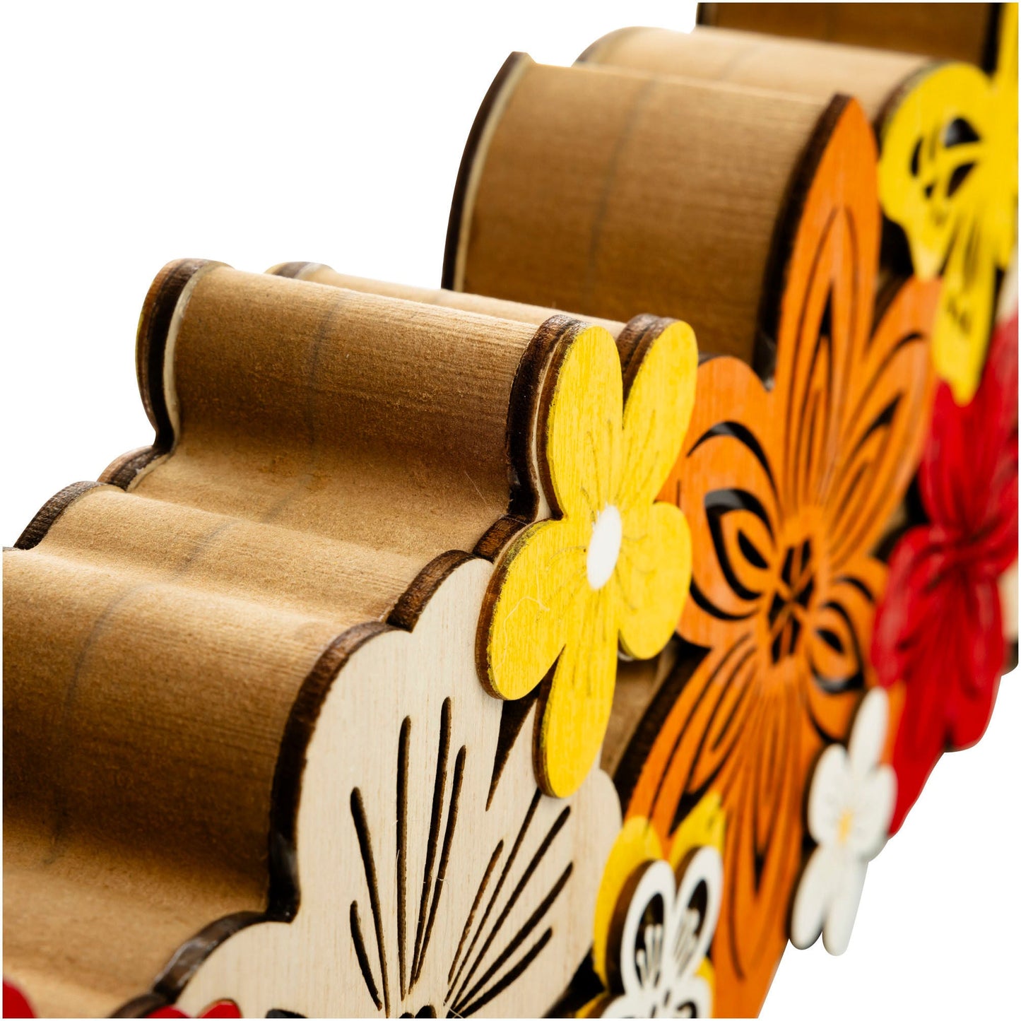 LED-Deko "Fiore" aus Holz