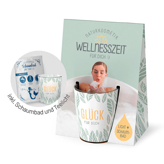 La Vida Windlicht Schaumbad Blatt (6 x)