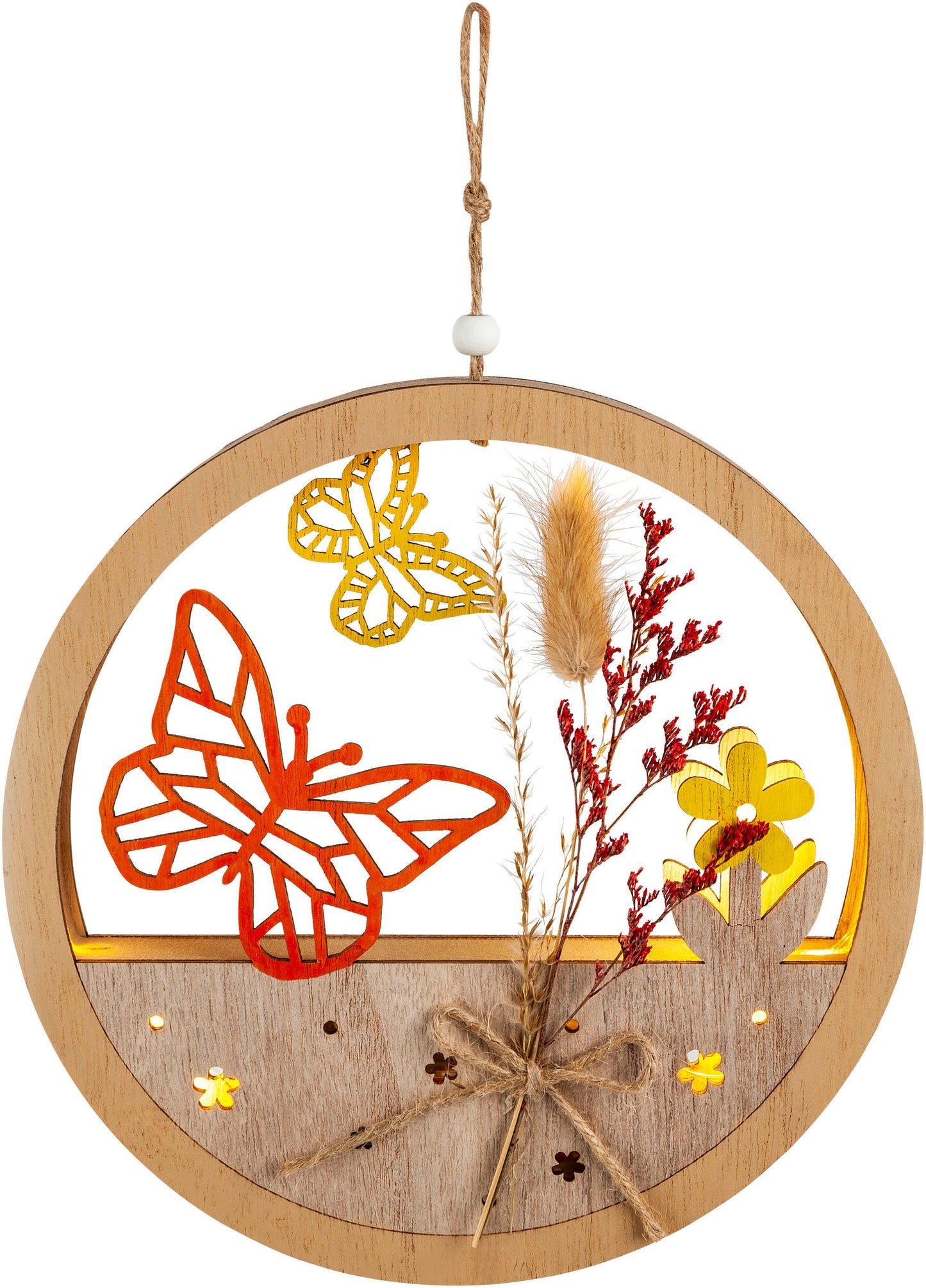 LED-Hängedeko "Schmetterling" 15 LEDs