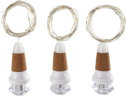 LED-Flaschenlicht 3er-Set