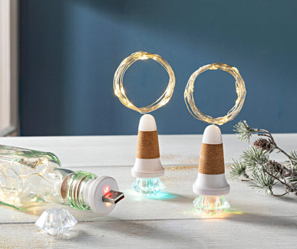 LED-Flaschenlicht 3er-Set