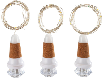 LED-Flaschenlicht 3er-Set