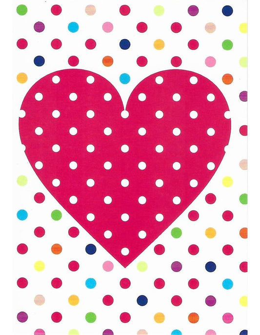 Glückwunschkarte "Herz" A7