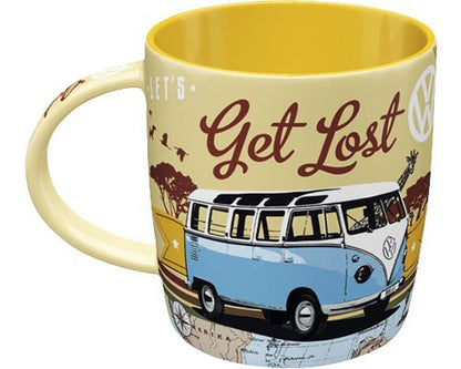 Tasse 330ml. VW Bulli - Let's Get Lost