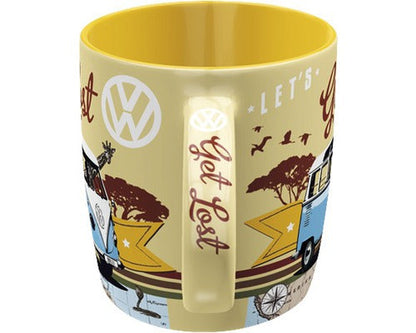 Tasse 330ml. VW Bulli - Let's Get Lost