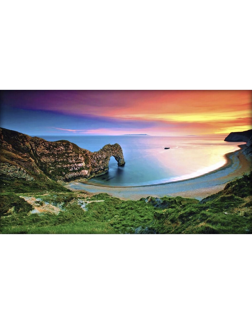 Diamond Painting (Ausführung: Meerblick) 70 x 40 cm