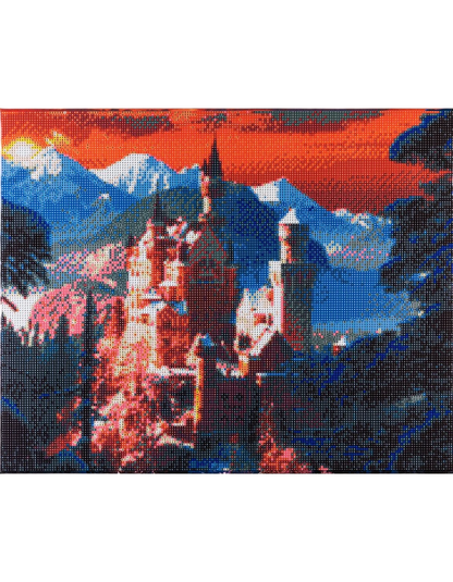 Diamond Painting  "Schloss" 50 x 40 cm