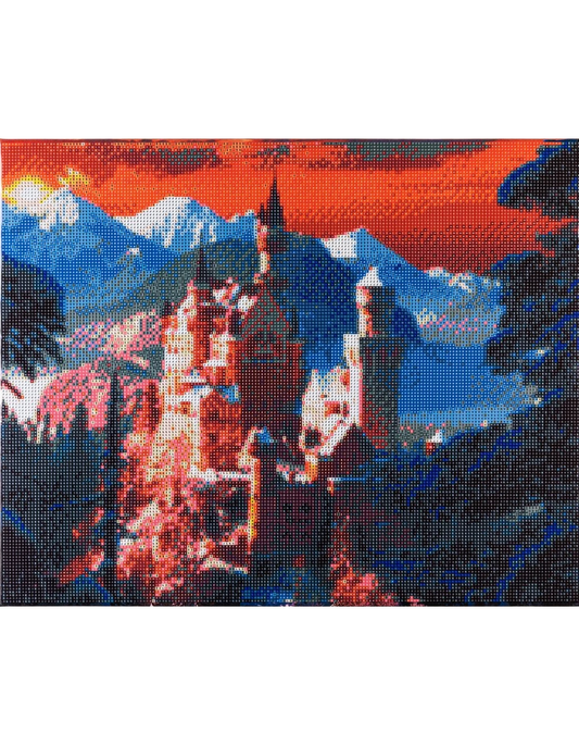 Diamond Painting  "Schloss" 50 x 40 cm