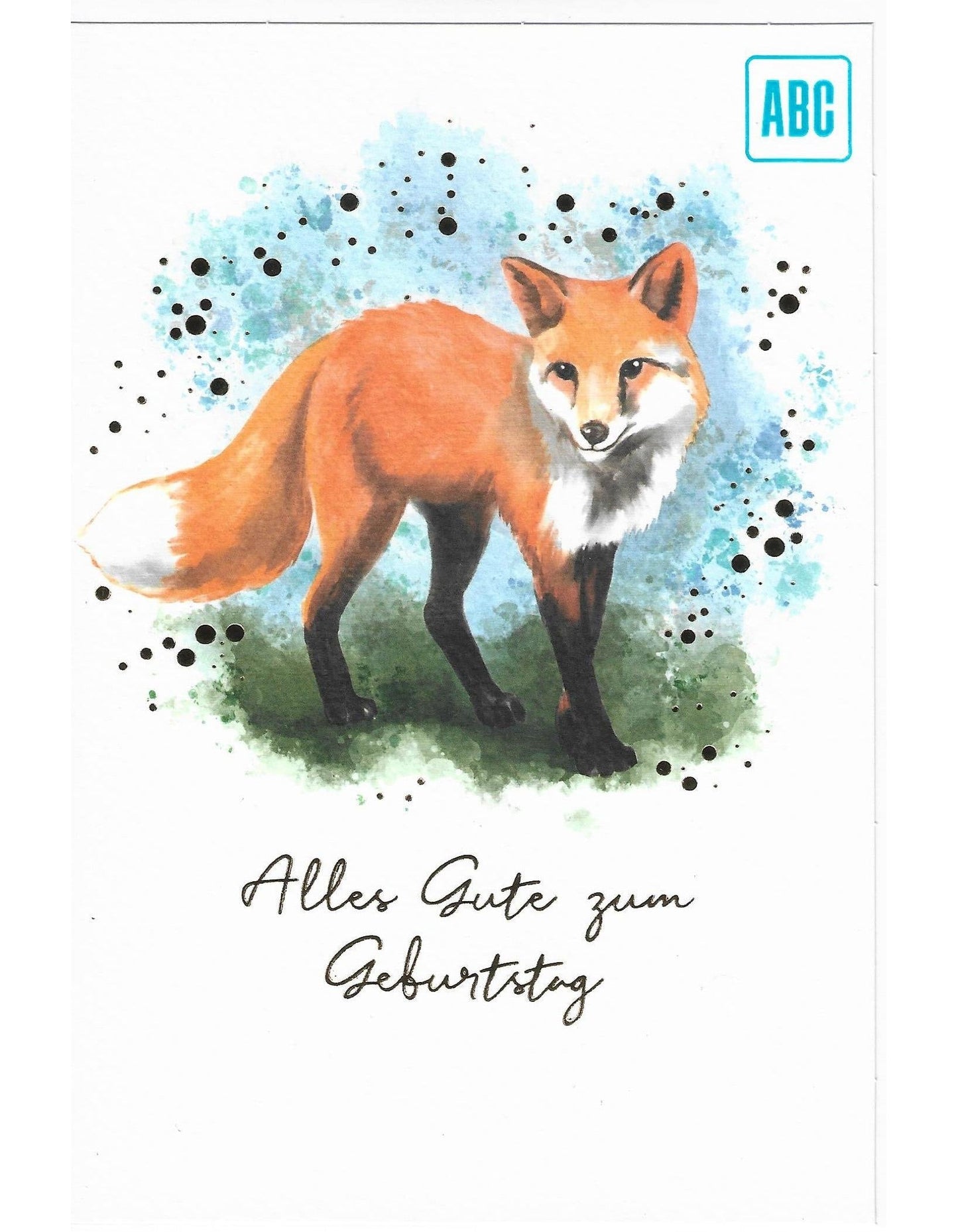 Glückwunschkarte "Alles Gute zum Geburtstag" B6