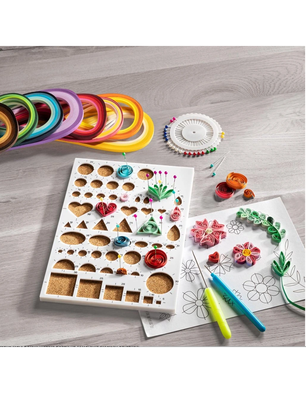 Papier Quilling-Set 949-teilig