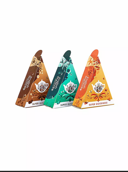 Tee Kollektion "Super Goodness" ECO, Superfood Tee, BIO,12 Pyramiden Beutel