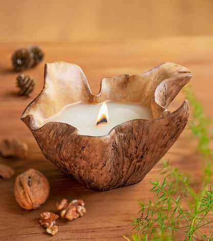 Knisterkerze mit Vanilleduft