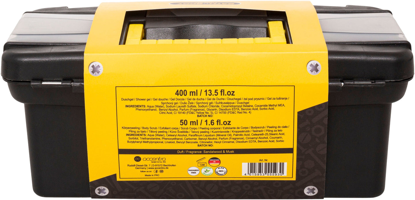 Badeset "BATH + BODY TOOLKIT" in Werkzeugkoffer