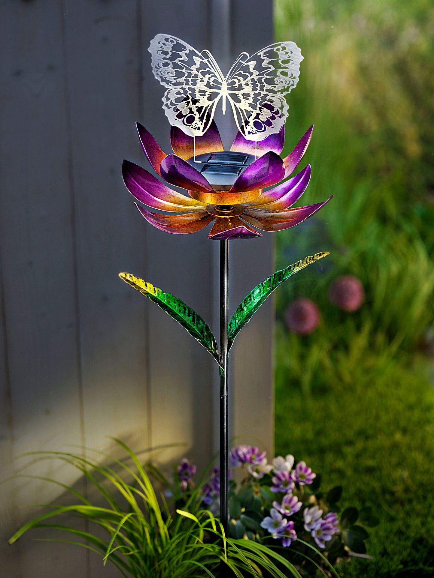 Solar-Gartenstecker "Butterfly " 94cm