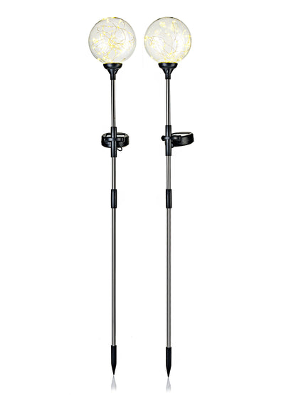 Solar-Gartenstecker "Pallina" 2er-Set
