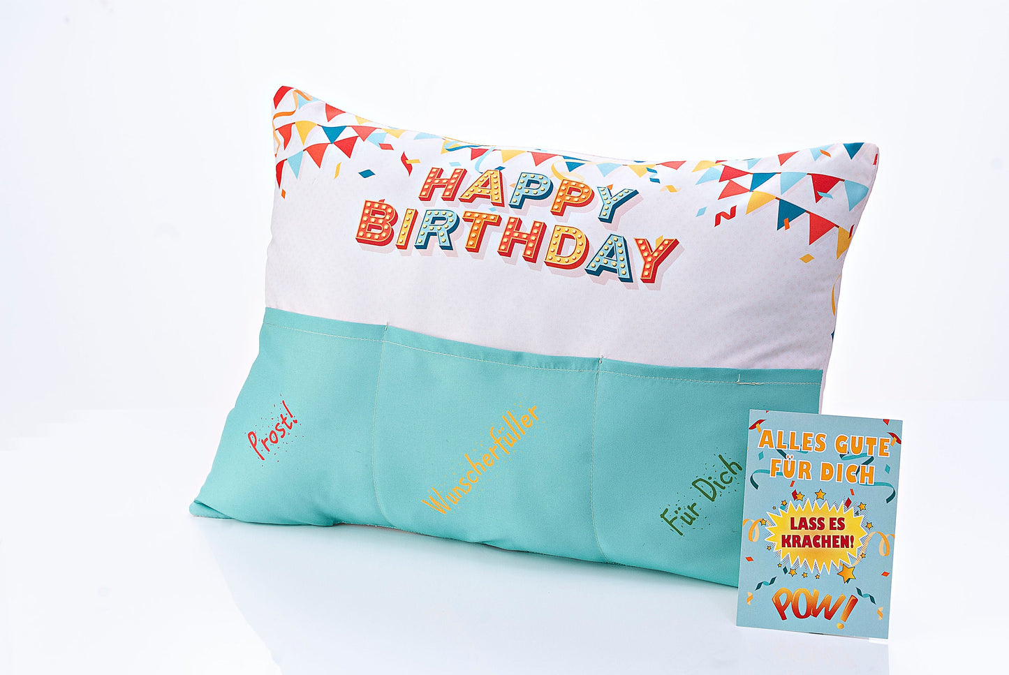 Kissen "Happy Birthday" 49 x 35 cm