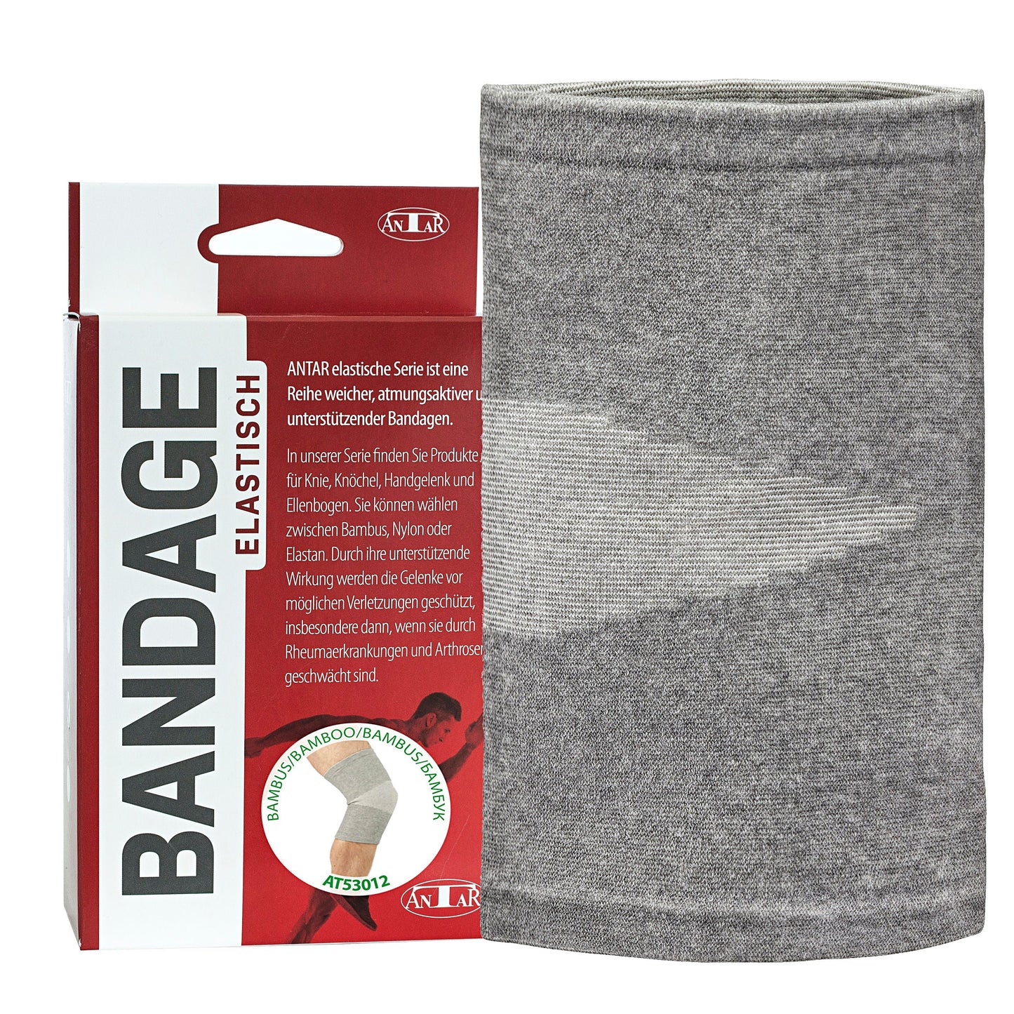 Kniebandage aus Bambusfasern (Grösse: M)