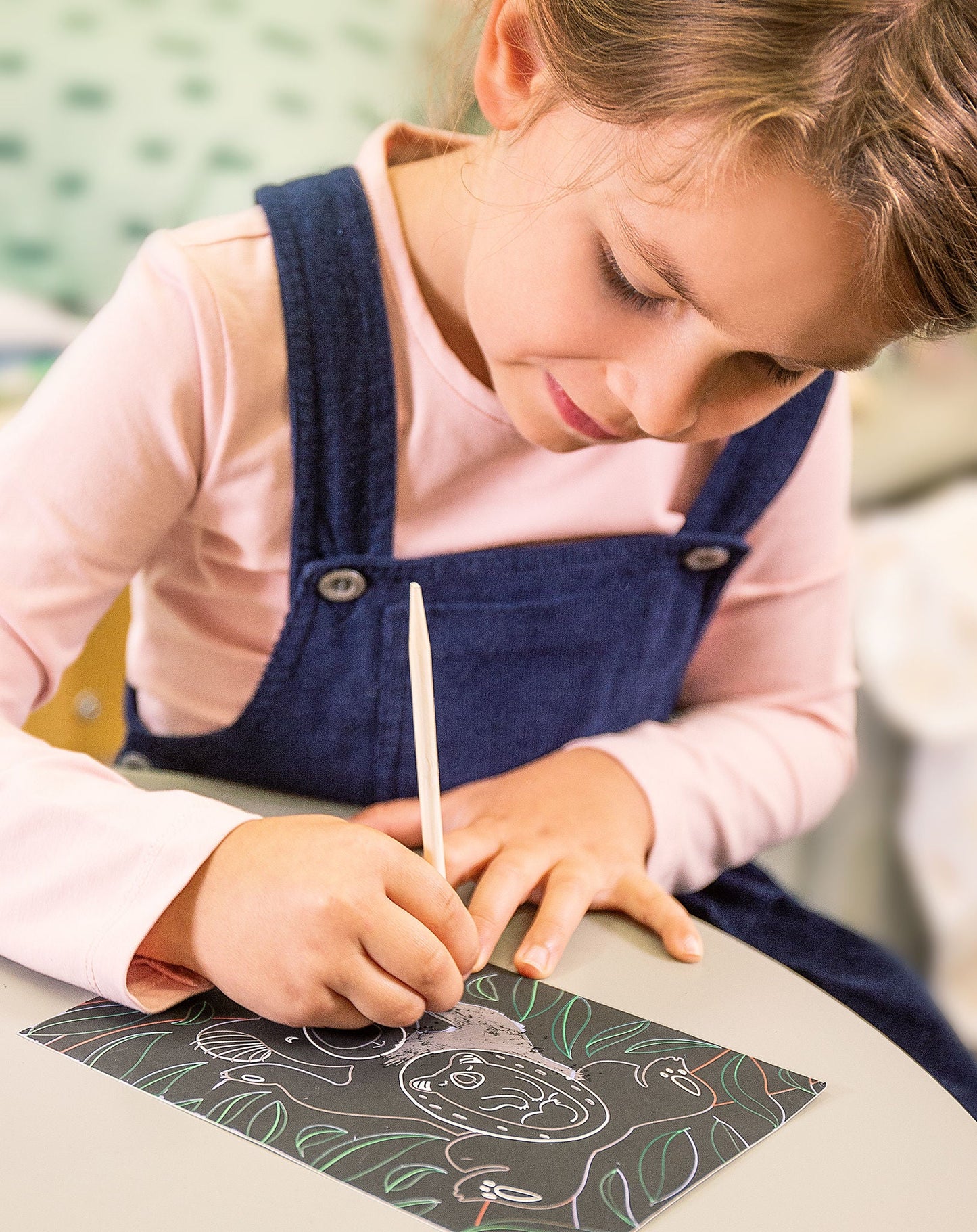 Kratzbilder REISE UM DIE WELT - TIERE 10-teilig