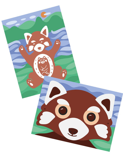 Kratzbilder REISE UM DIE WELT - TIERE 10-teilig