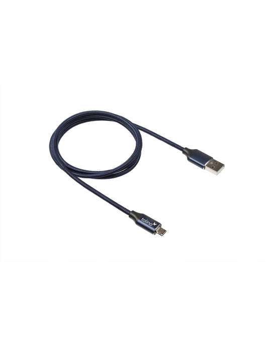 tolino, USB Kabel schwarz (beidseitig nutzbar)