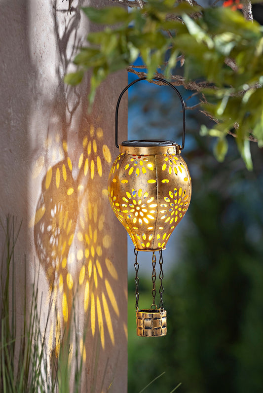 Solar-Dekohänger "Heissluftballon" 32 cm