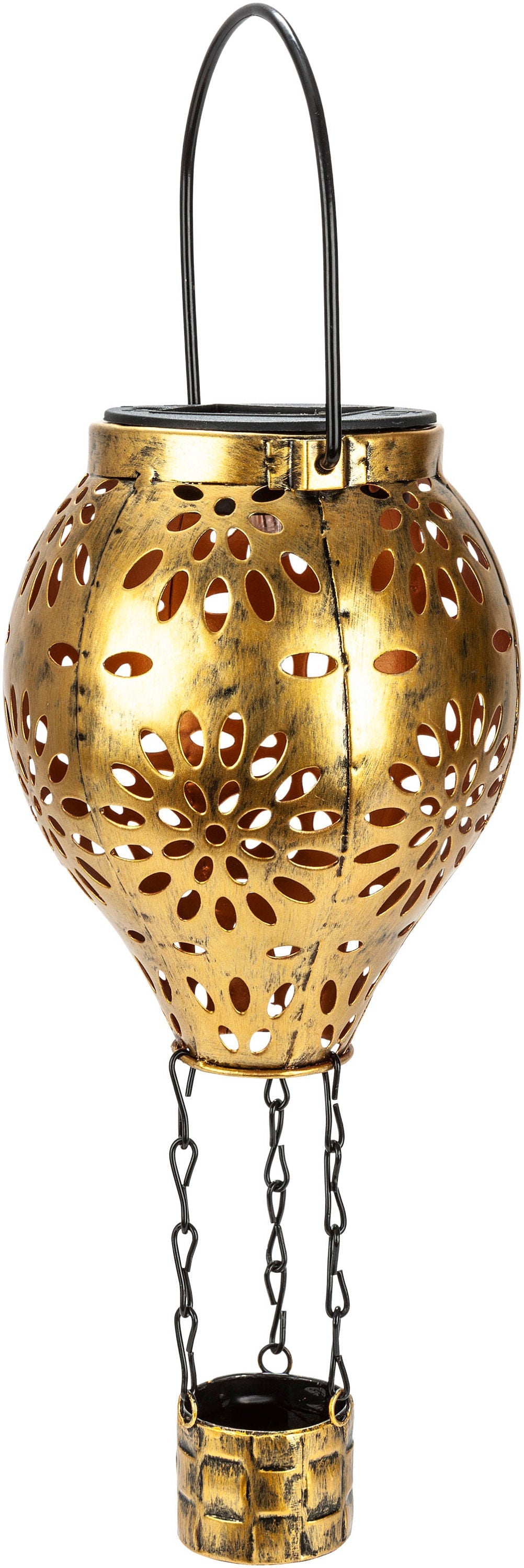 Solar-Dekohänger "Heissluftballon" 32 cm