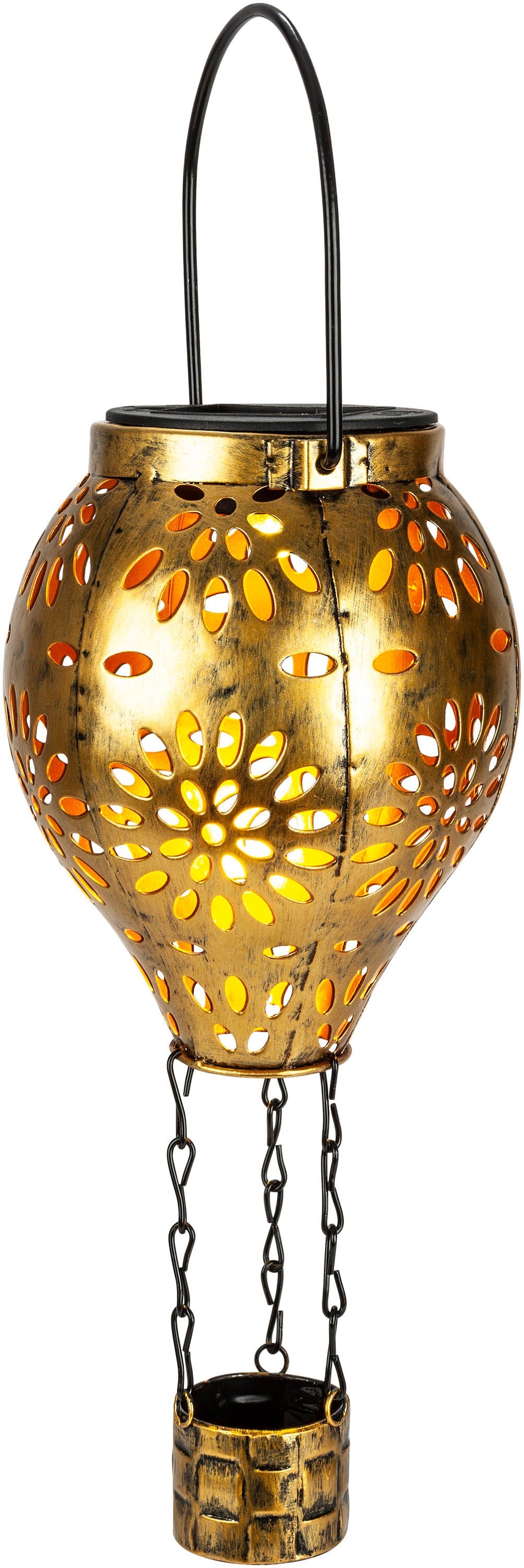 Solar-Dekohänger "Heissluftballon" 32 cm