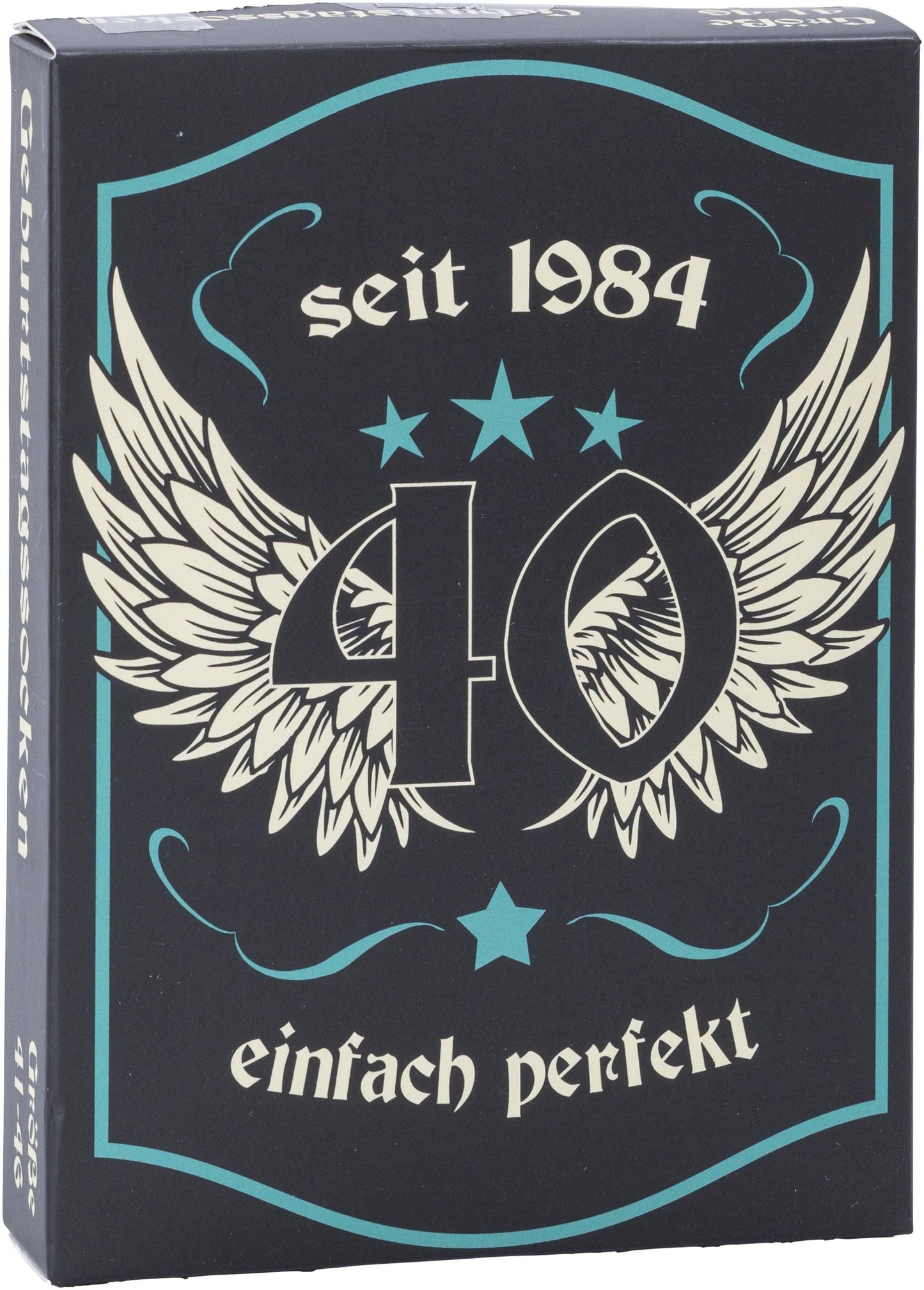 Geburtstagssocken (Ausführung: 40 Jahre)