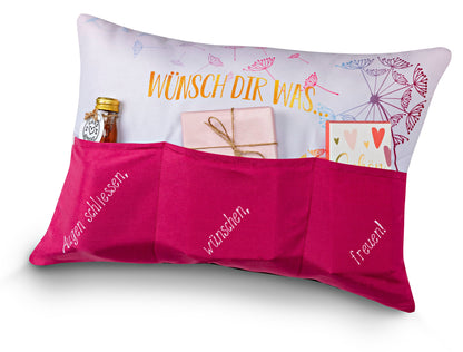 Kissen "Wünsch dir was" 49x35cm