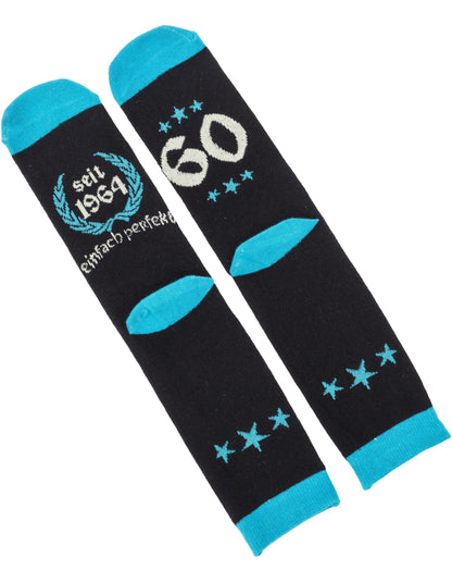 Geburtstagssocken (Ausführung: 60 Jahre)
