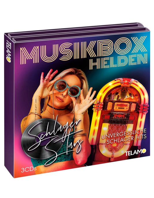 MUSIKBOX HELDEN: Schlager Stars - Unvergessliche Schlager-Hits (Exklusive 3CD-Box)